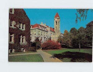 Postcard Student Building Indiana University Bloomington Indiana USA