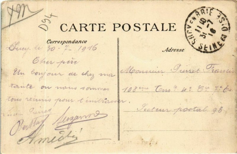 CPA SUCY-en-BRIE Le Morbras La Chute (869654)