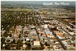 New Mexico Roswell Aerial View