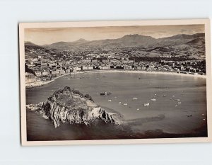 Postcard Vista desde el Monte Igueldo San Sebastian Spain