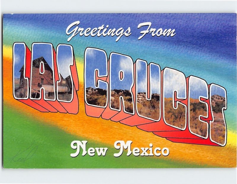 Postcard Greetings From Las Cruces, New Mexico