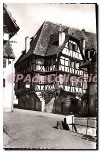 Old Postcard Obernai Rhine Bes Old House