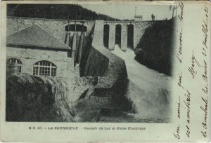 CPA La BOURBOULE-Cascade du Lac et Usine Electrique (46432)