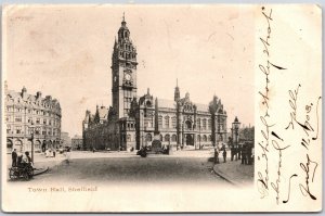 1903 Town Hall Sheffield South Yorkshire England UK Buildings Posted Postcard