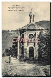 Old Postcard The Alps Our Lady of Laus Precious Blood Chapel Basically Villag...