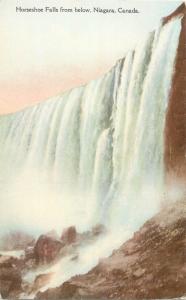 Canada horseshoe falls from below Niagara