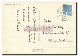 Modern Postcard Grindelwald Wetterhorn