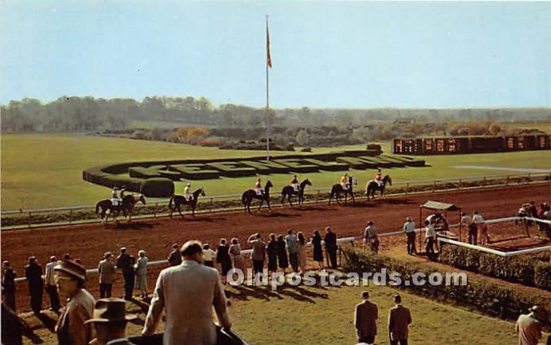 Parade to the Psot at Keeneland Race Course Lexington, KY , USA Horse Racing ...