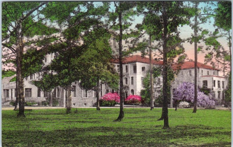 THOMASVILLE, GA Georgia  Memorial HOSPITAL  c1930s  Handcolored  Postcard *