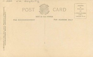 UK C-1910 Royalty HRH Prince of Wales RPPC Beagles Postcard 22-7553