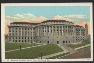 Pennsylvania HARRISBURG Education Building - Capitol Park ~ Linen