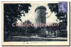 Postcard Old Sisteron Old Tower