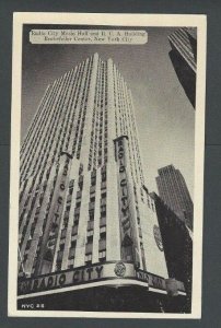 Ca? PPC NYC Radio City Music Hall RCA Building Mint