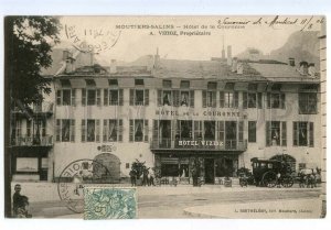 497207 FRANCE Moutiers-Salins Hotel de la Couronne Vizios Vintage RPPC