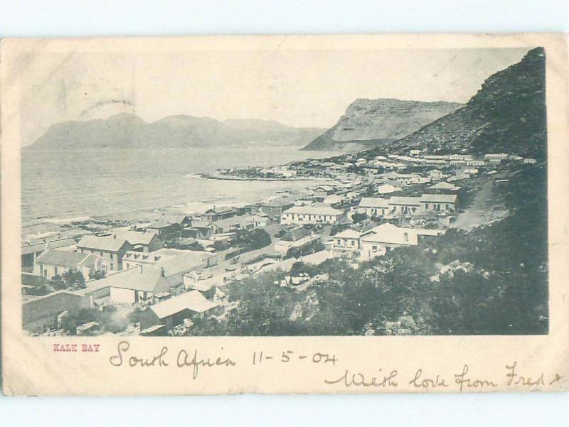 Pre-1907 NICE VIEW Kalk Bay - Kalkbaai - Near Cape Town South Africa i5386