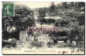 Old Postcard Roquefavour Vue Generale Hermitage