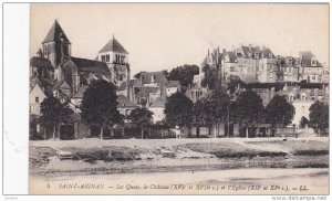 Les Quais, Le Chateau, L´Eglise, SAINT-AIGNAN, France, 00-10´s