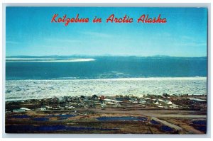 Kotzebue Alaska AK Postcard Arctic Area Nome Exterior Aerial View c1960 Vintage