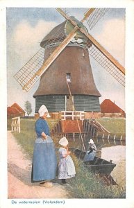 De Watermolen Volendam Holland Unused 