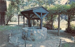 Wishing Well in Salem, MA House of Seven Gables.