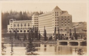 Canada Alberta Lake Louise The Chateau Real Photo