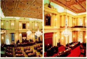 California Sacramento State Capitol Building Legislative Chambers