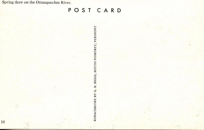 VT -  Ottauquechee River.  Covered  Bridge