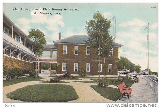 Club House, Council Bluffs Rowing Association, Lake Manawa, Iowa, PU-1909