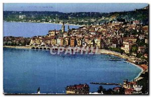 Menton - La Vielle Vile - Old Postcard