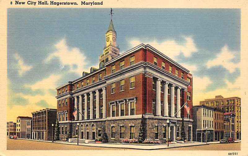 New City Hall Hagerstown, Maryland MD s 