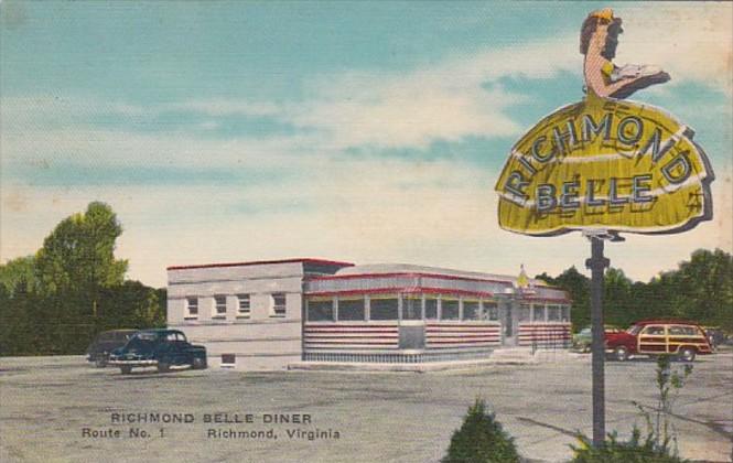 Virginia Richmond The Richmond Belle Diner