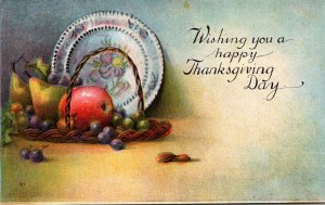 Thanksgiving Greetings With Fruit
