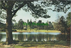 Staffordshire Postcard - The Boating Lake, Alton Towers   RR11371