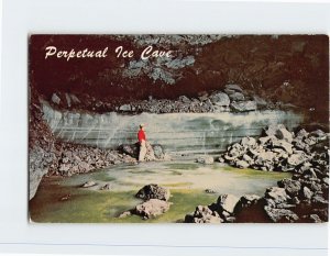 Postcard - Perpetual Ice Cave - Grants, New Mexico