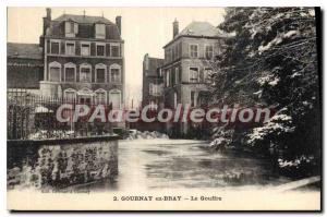 Old Postcard Gournay en Bray Chasm