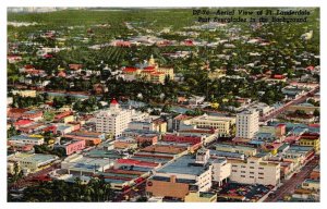 Postcard AERIAL VIEW SCENE Fort Lauderdale Florida FL AR6190