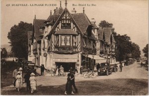 CPA DEAUVILLE - La Plage Fleurie - Rue Désiré le Hoc (140676)