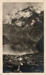 Norway Geiranger Eneret Vintage RPPC 08.69