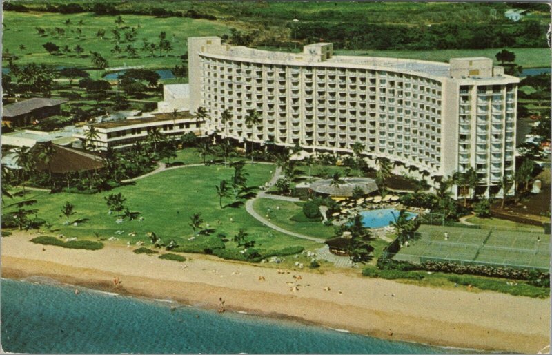 Maui Surf Hotel Kaanapali Beach Maui Hawaii Aerial View pool beach ocean E305 