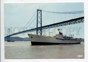 401913 PORTUGAL LISBOA ship Old IRIS postcard