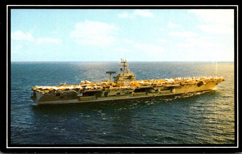 Aircraft Carrier U S S Dwight D Eisenhower