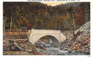 Cold River Bridge in Berkshire Hills, Massachusetts Mohawk Trail.