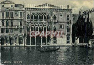 Modern Postcard Venezia Ca D'Oro