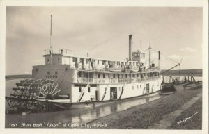 RP: CIRCLE CITY , Alaska , 1930-40s ; River Boat Yukon