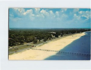 Postcard Highway And Beach, Mississippi Gulf Coast, Mississippi