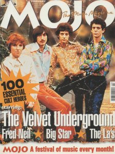 Velvet Underground Pink Floyd Mojo Magazine Advertising Postcard