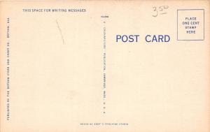 A98/ Mariana Florida Fl Postcard Linen New Municipal Building