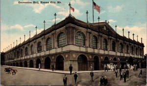 Postcard Convention Hall in Kansas City, Missouri