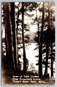 RPPC  1938  Lake Itasca State Park  Minnesota    Postcard