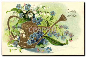 Old Postcard Fantasy Flowers